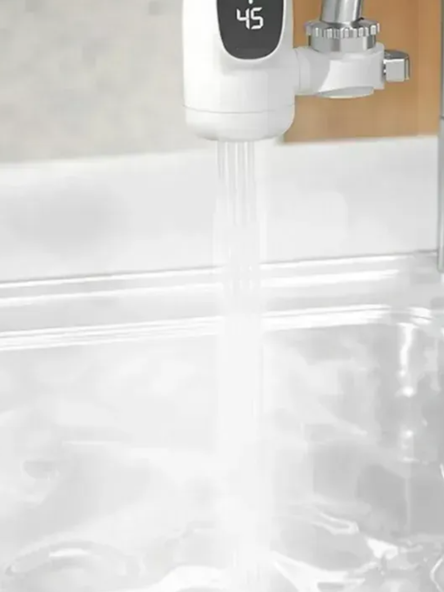 GRIFO CALENTADOR DE AGUA CON PANTALLA